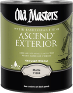 Old Masters Ascend Waterbased Exterior Polyurethane