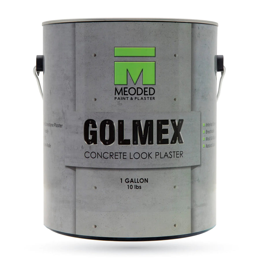 Golmex polished concrete effect plaster - Meoded Calgary