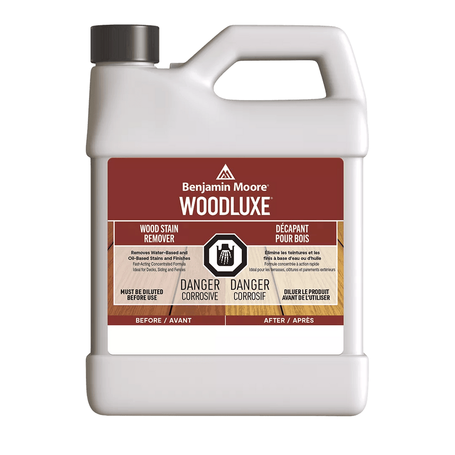 Benjamin Moore Woodluxe Wood Stain Remover K015, 3.78 L jug