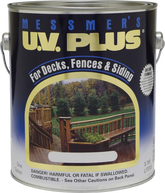 Messmer's UV Plus Premium Wood Stain gallon can - Calgary