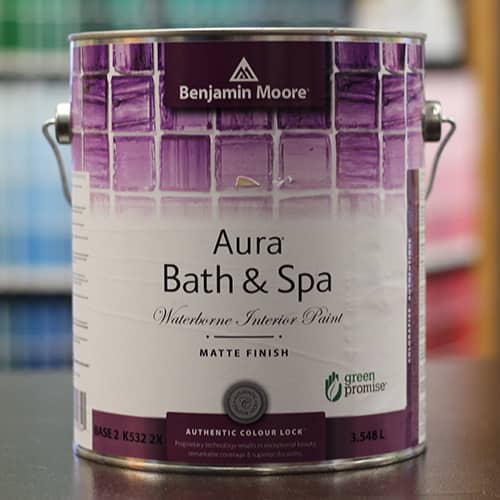 Aura Waterborne Interior Bath and Spa Paint